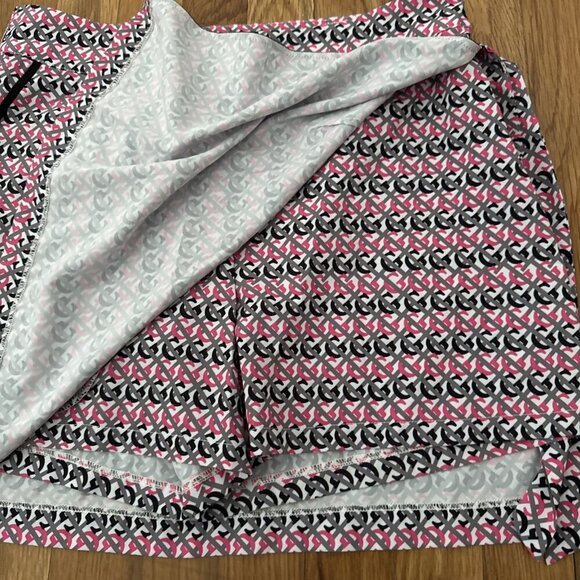 Golftini Women's Golf Skorts G Print The Golftini Size S - Picture 3 of 7